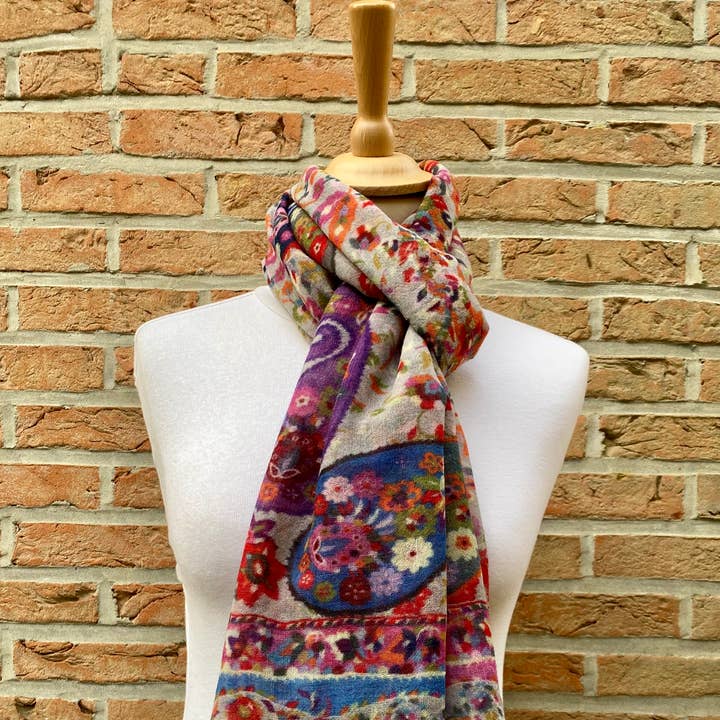 NATYAM SCARF - 100% WOOL and other Purchase Wholesale wool patterns. Free Returns & Net 60 Terms on Faire trending on Faire.