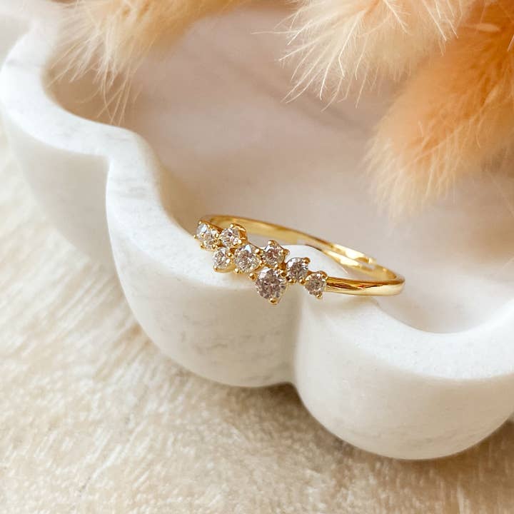 Halo Ring for wholesale by Agaveh girl