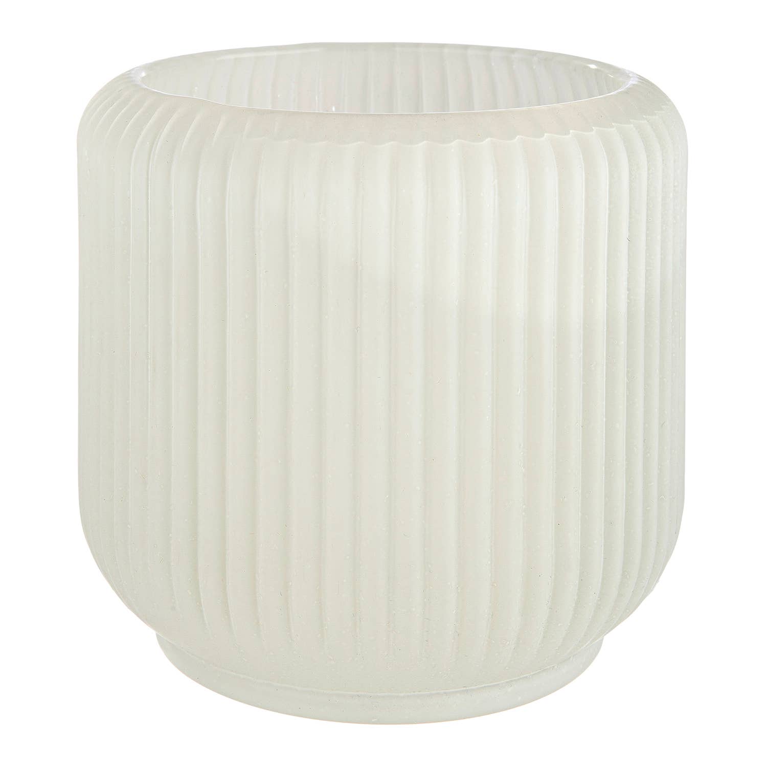 Cylindrical wind light white H. 8.5 cm, PU 6 for wholesale on Faire0