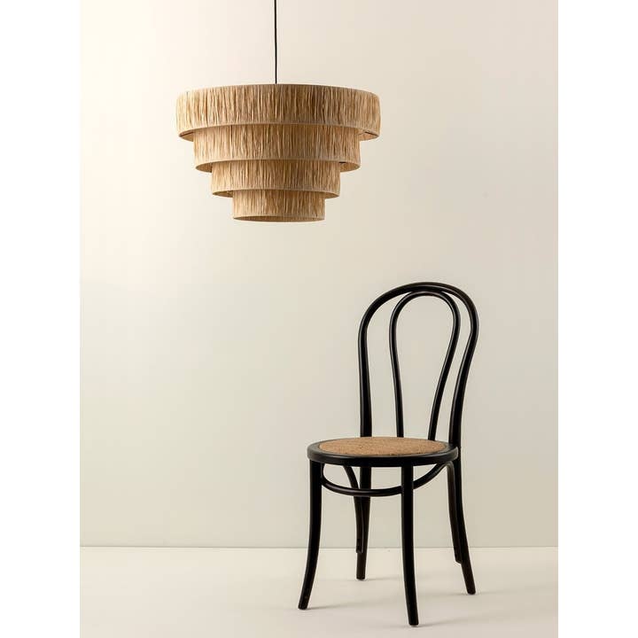 Mikwi - Wholesale Lamp Shade - MOROCCAN LAMPSHADE HANDMADE in Raffia, Wicker Shade 5