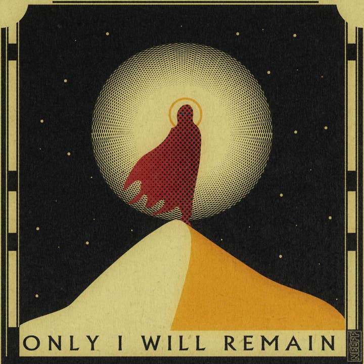 Serie Dune - Rimarrò solo io | Stampa ad acquerello per la vendita all'ingrosso da parte di Neeff