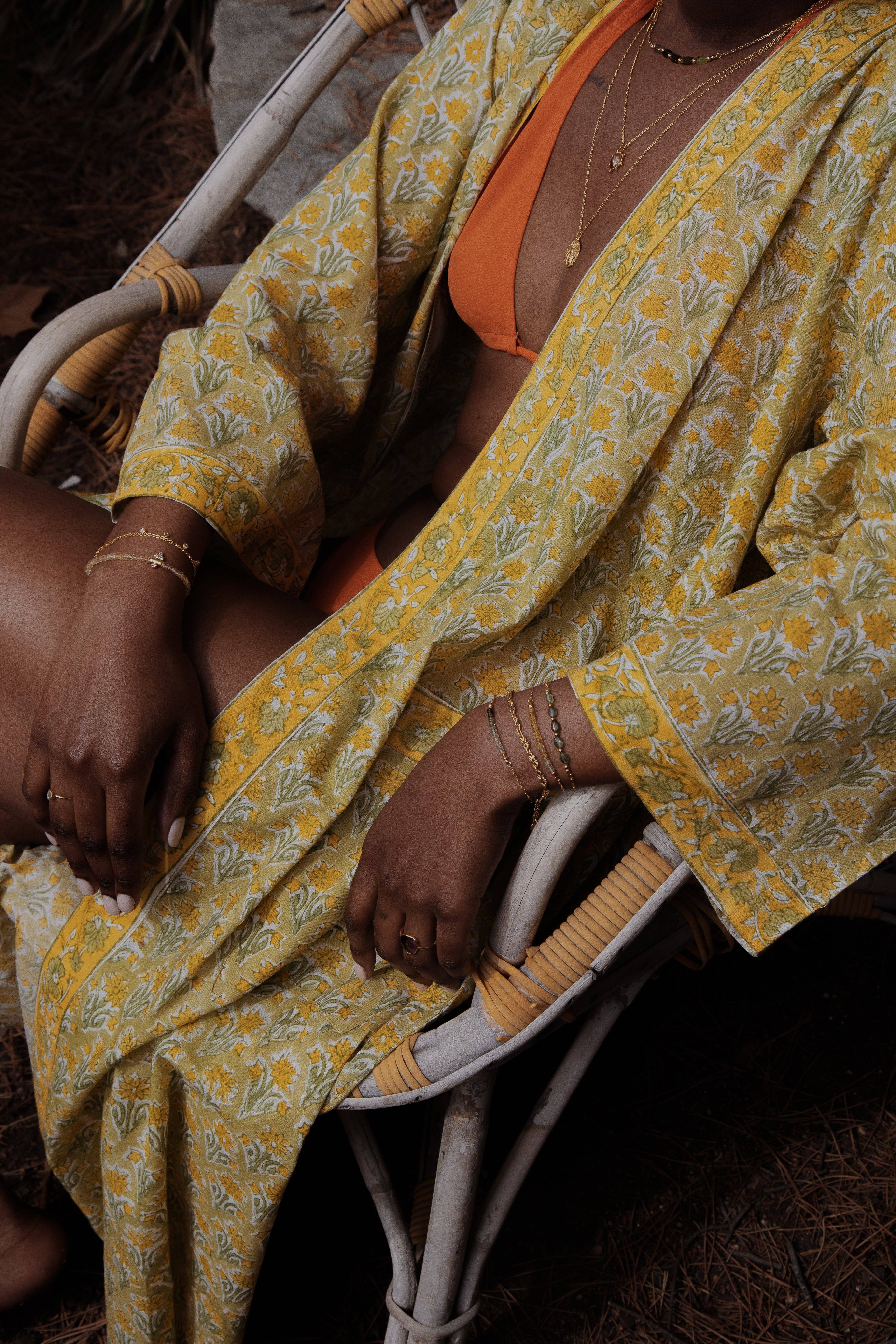 Atelier Siméon - Wholesale Kimono - Women's - KIMONO Blockprint #14