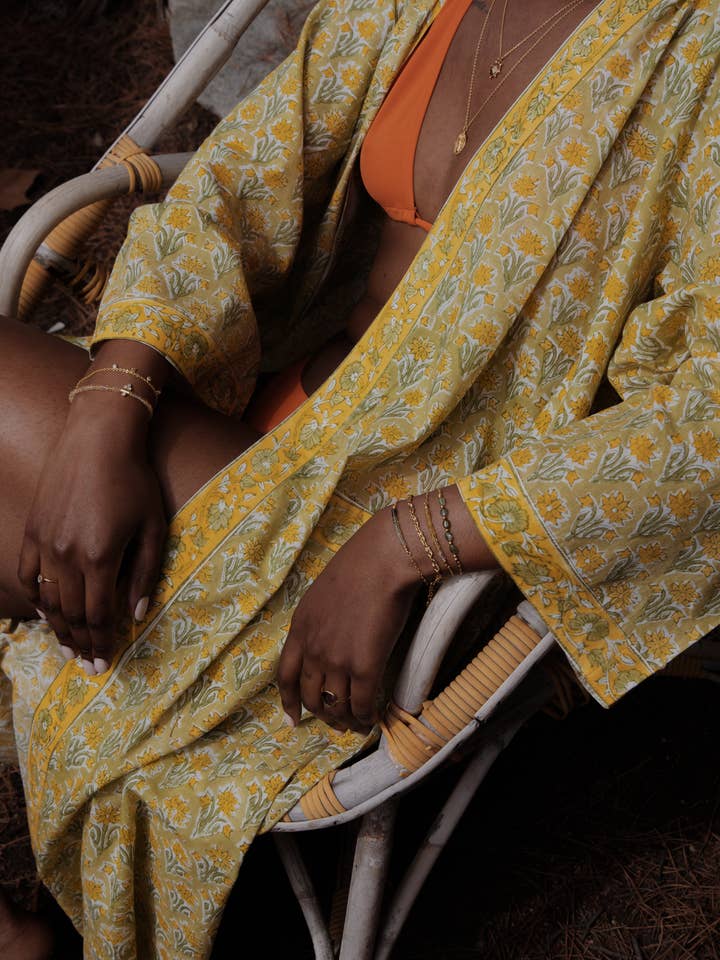 Atelier Siméon - Wholesale Kimono - Women's - KIMONO Blockprint #14