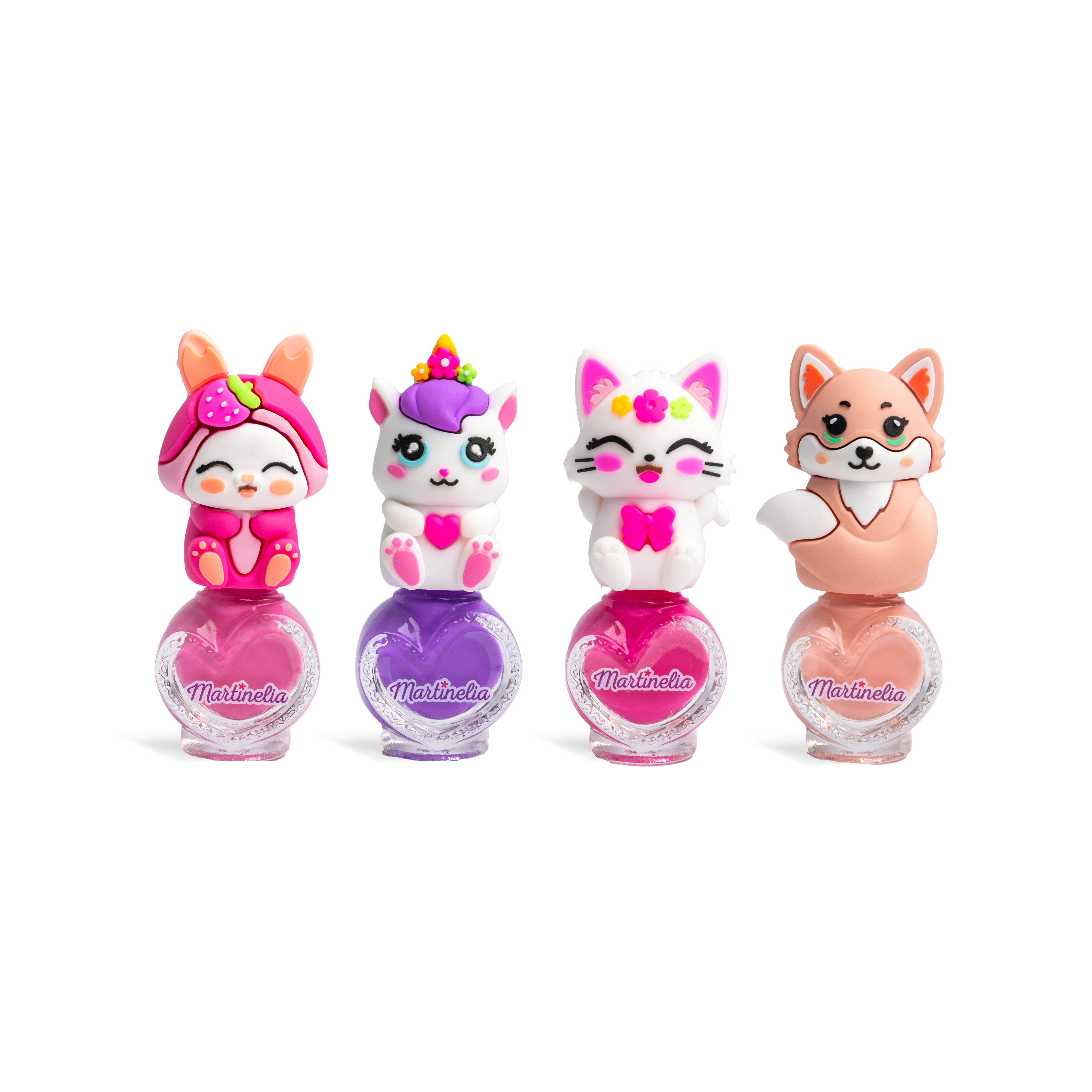 Aquarius Cosmetic SLU - Wholesale Kids Makeup - Kids - MARTINELIA FRIENDLY ANIMALS NAIL POLISH4