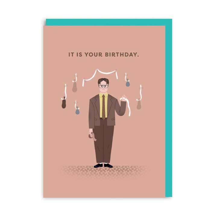 Ohh Deer - Wholesale Birthday Card - Dwight B'day Greeting Card