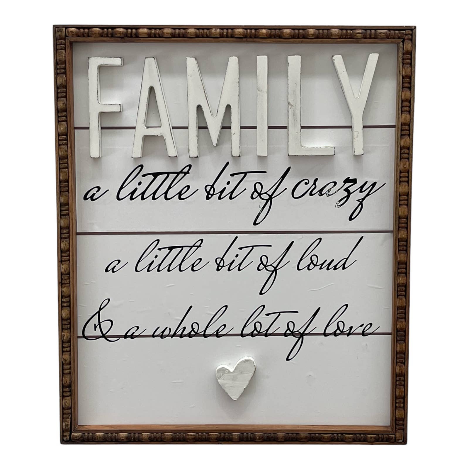 Natural Light Brown Wood Family Wall Sign wooden wall art  for wholesale on Faire0