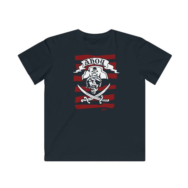Ahoy! - Kinder Feines Jersey-T-Shirt für den Großhandel von Ragtop Kids