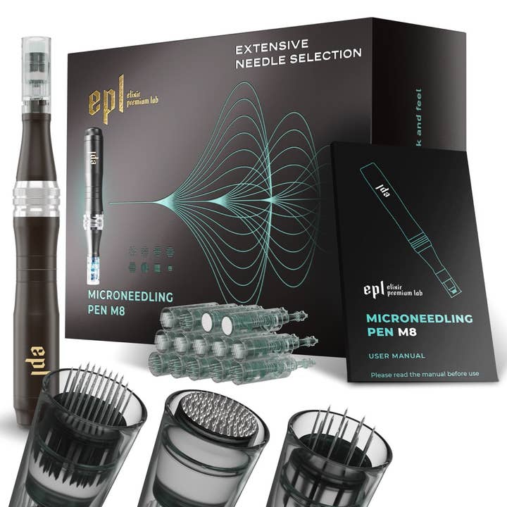 Wonder Family - Wholesale Electronic Skincare Device - Premium Microneedling Pen for Face and Body with 16 Cartridg