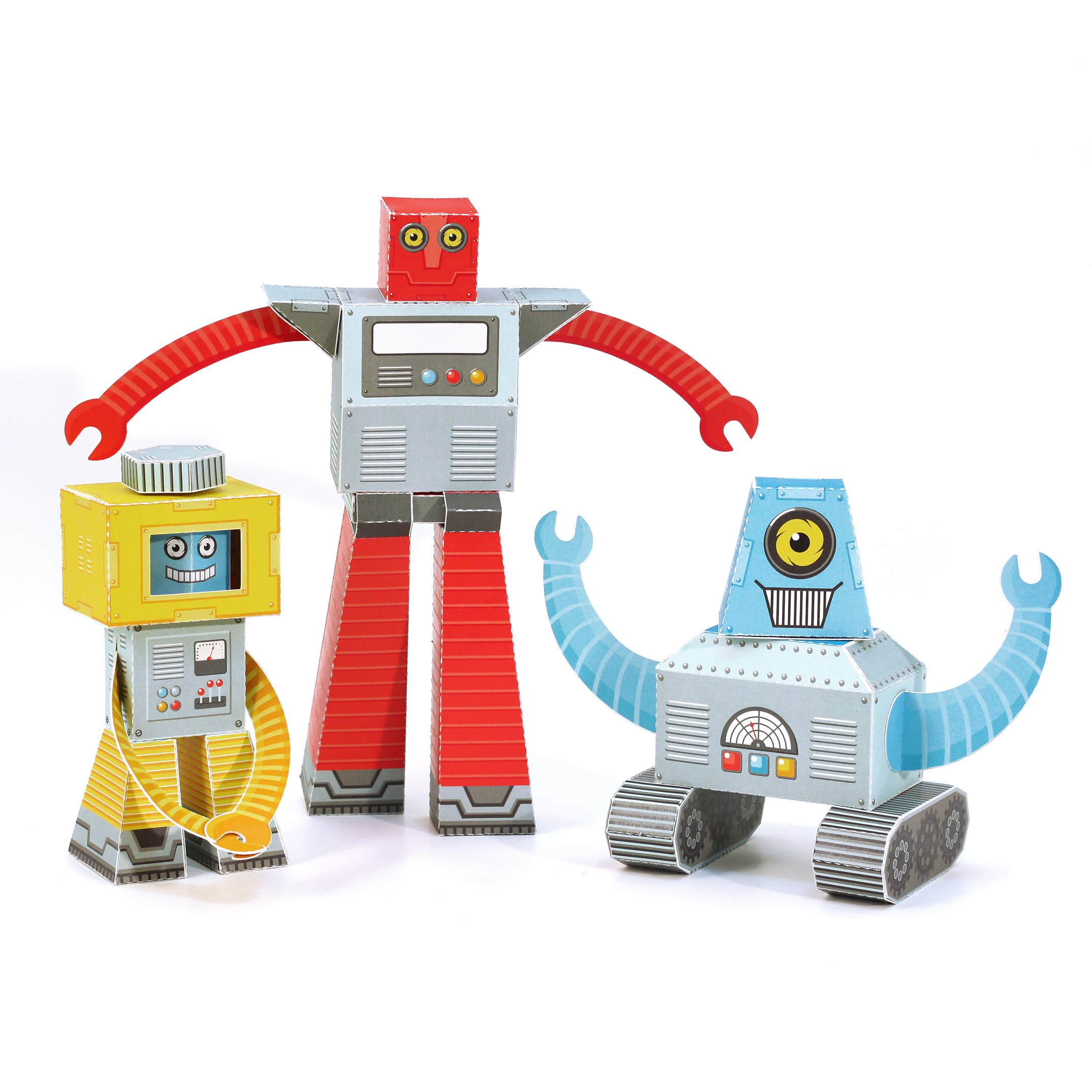 pukaca - Vendita all'ingrosso Set di giocattoli - Bambini - Robot da costruire in carta5