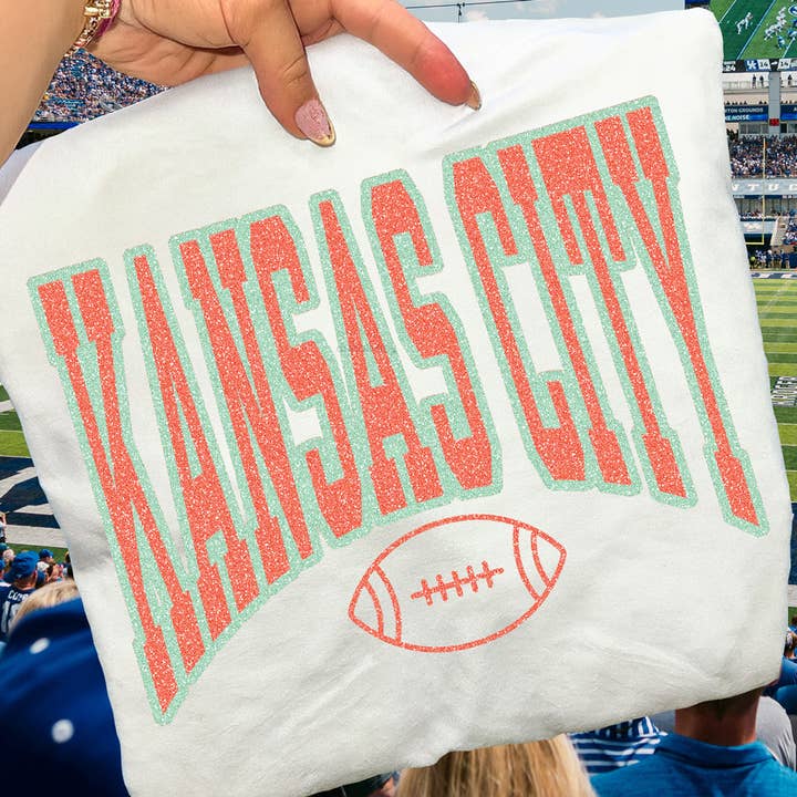 Trendy Transfers - Wholesale Sublimation Transfer - KC Faux Glitter DTF Heat Transfer