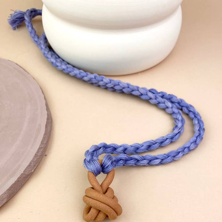 Barrow PDX - Wholesale Woven Necklace - Spring Knot Necklace - Multiple Colors6