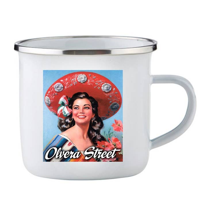 La Charra - Tazza smaltata per la vendita all'ingrosso da parte di Bronze Baboon