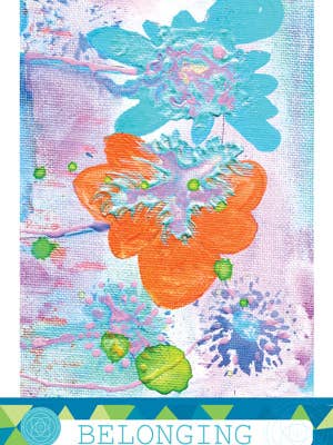 Belonging Journal Card for wholesale by Unruly Femme