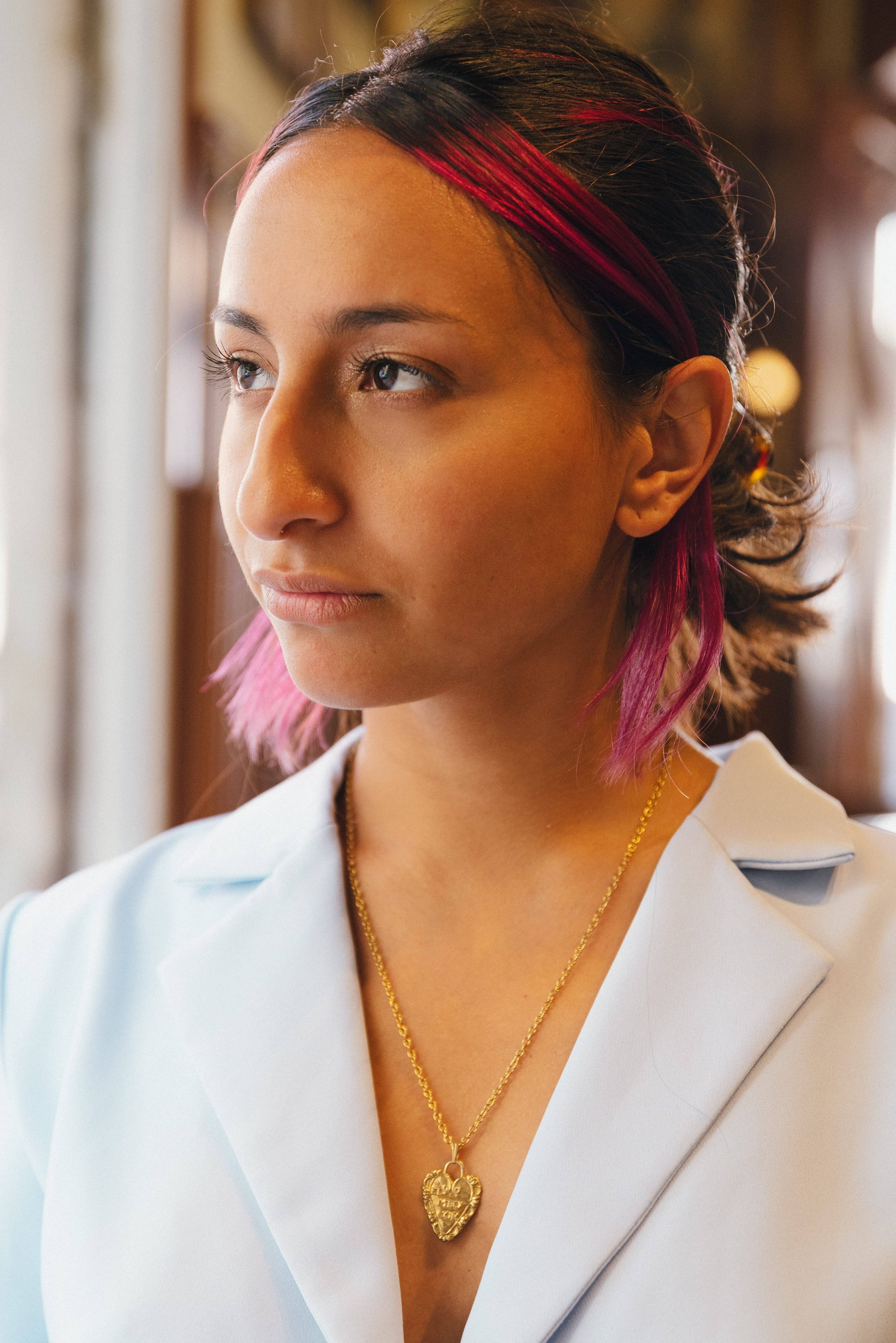 Persea Jewelry - Wholesale Pendant/Charm Necklace - Collar El Meu Cor Oro3