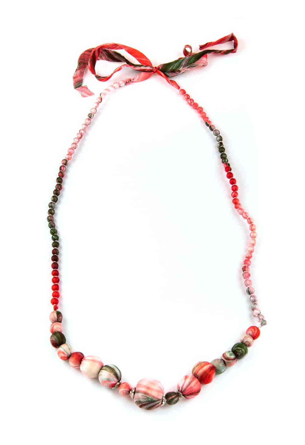 LOOM Fair Trade - Wholesale Beaded/Pearl Necklace - Kon 2 d silk necklace