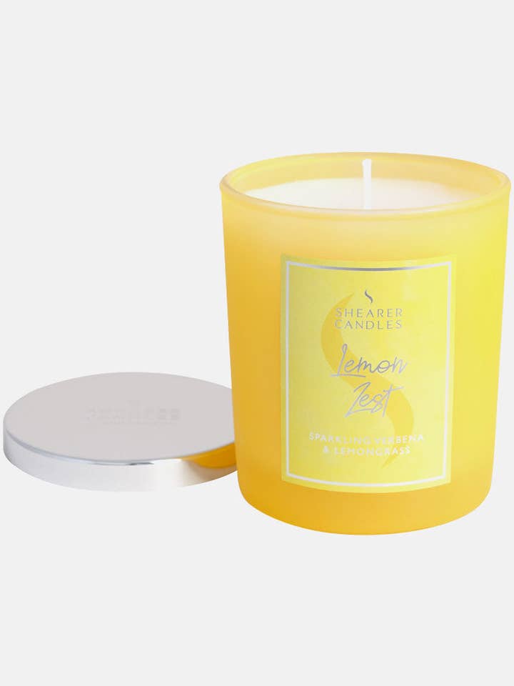Citron Zest Jar Ljus för wholesale av Shearer Candles