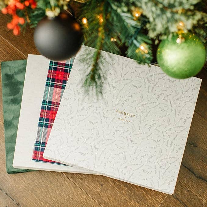 Our Christmas Memories Gift Set: A Family Tradition Keepsake for wholesale by Promptly Journals