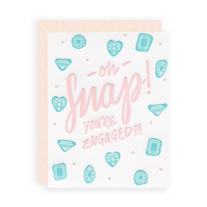 KB Paperie - Wholesale Engagement Card - Snap Engaged0