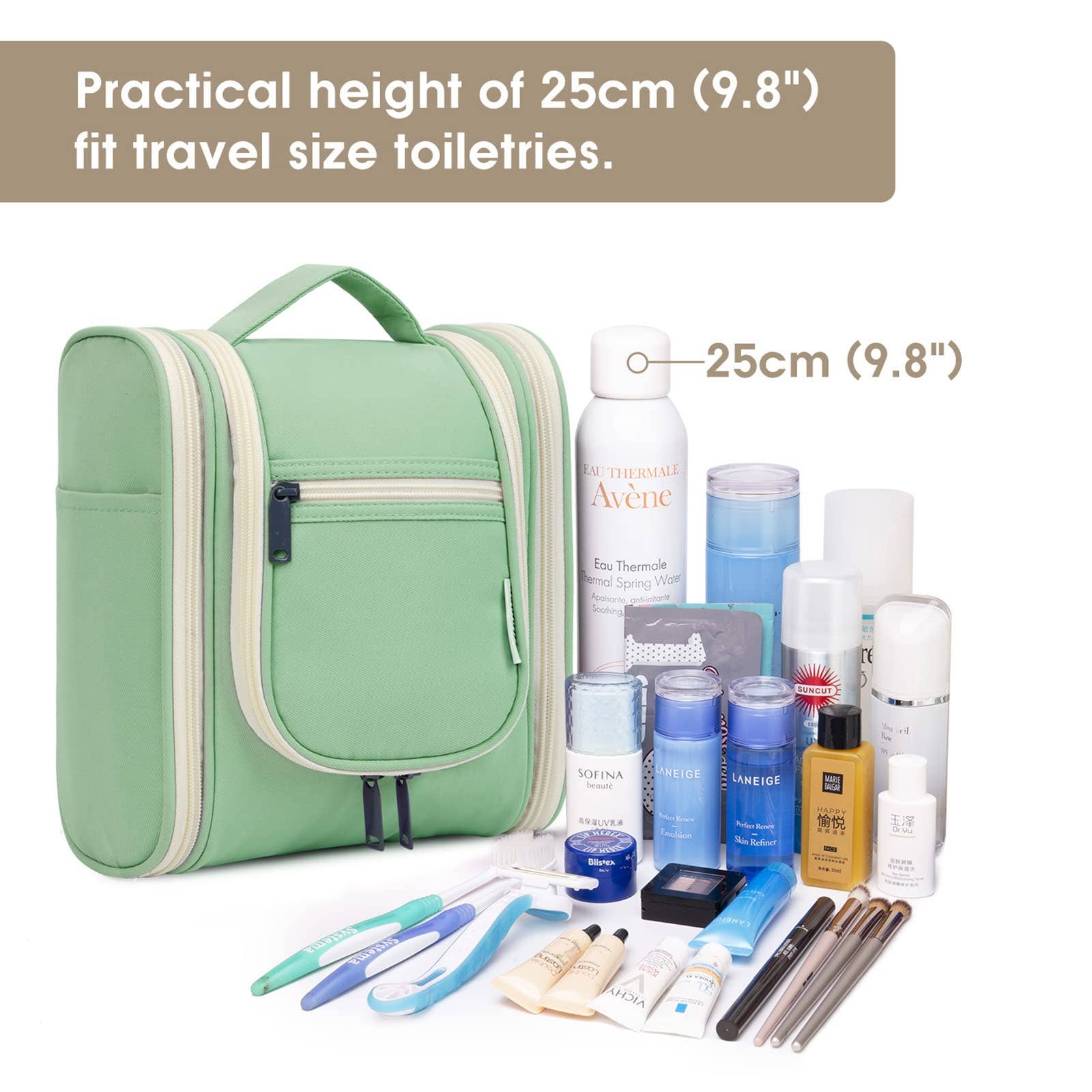 NARWEY INC - Wholesale Toiletry Bag - Women's - Large Hanging Toiletry Bag With Hook Cosmetics Organizer147