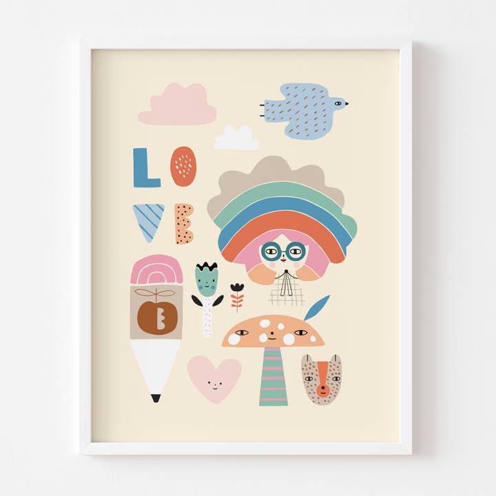 Rainbow Girl voor wholesale door Suzy Ultman