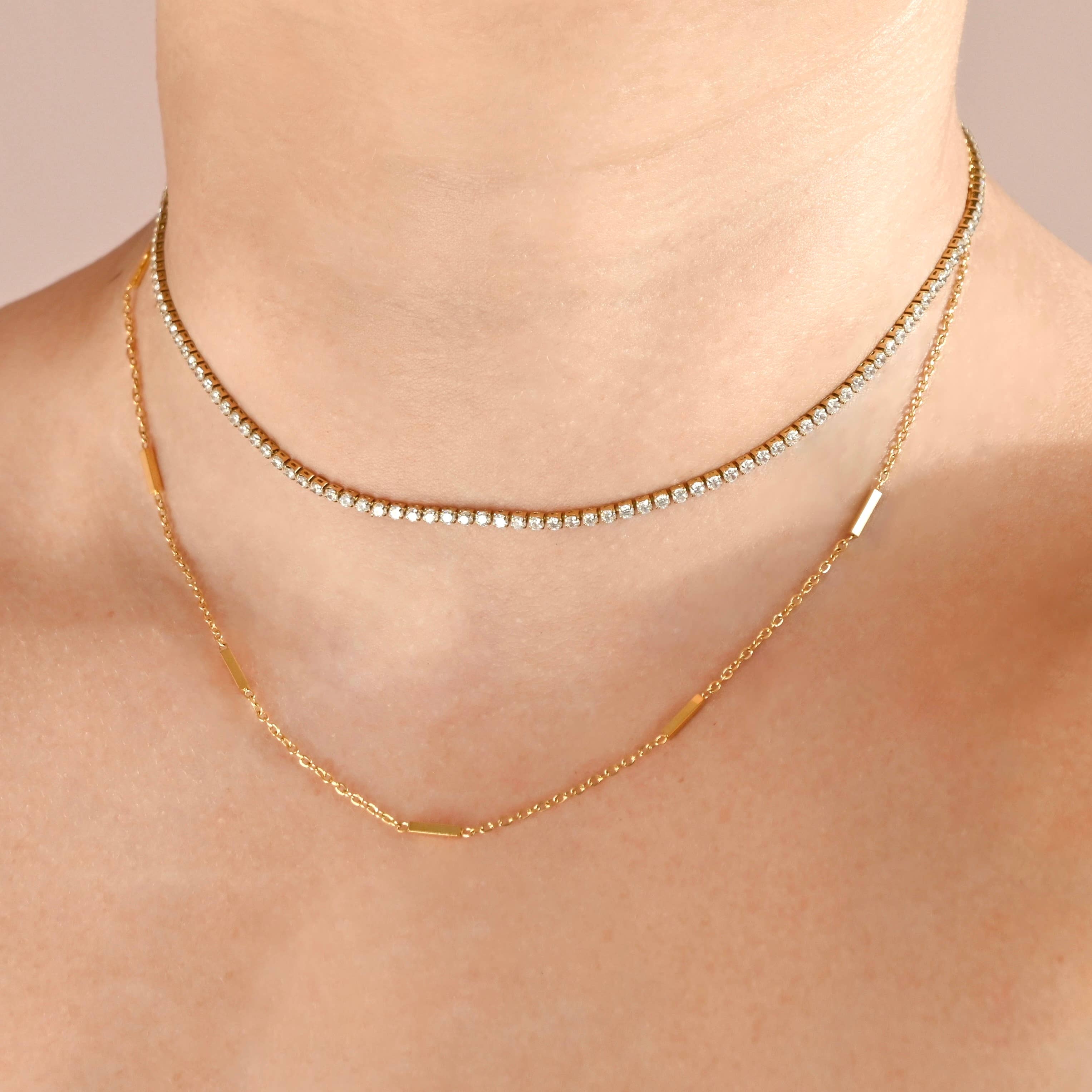 Blueyejewelry - Wholesale Link & Chain Necklace - Specialty Chain Necklaces - Waterproof Gold Chains2