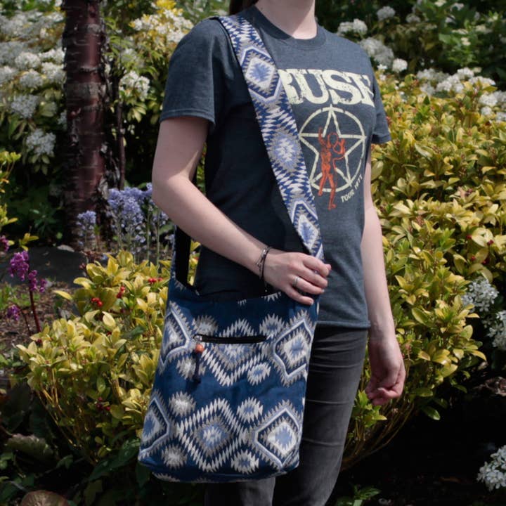 Ancient Wisdom - Wholesale Tote Bag - Women's - Kathmandu Big Bag - Dusk