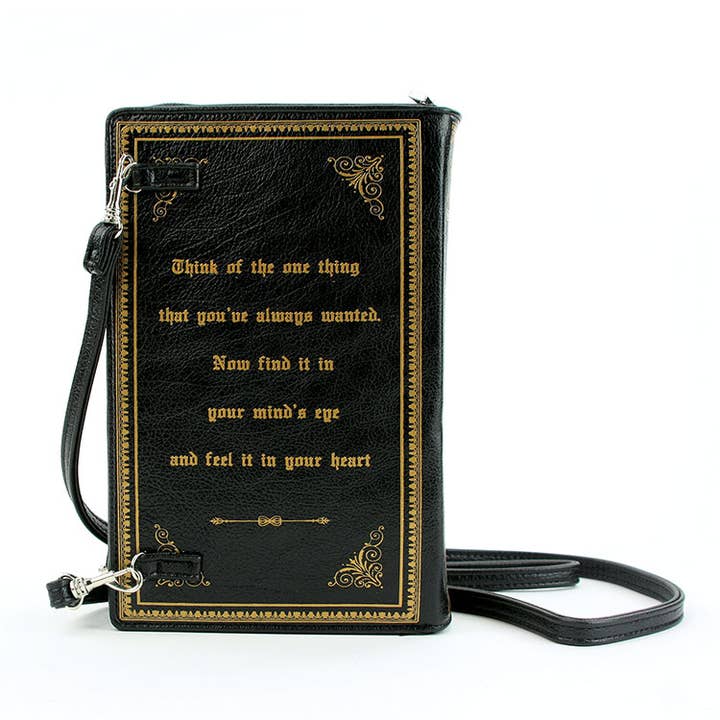COMECO INC - Wholesale Crossbody Bag - Women's - Beauty and The Beast Book Clutch Bag3