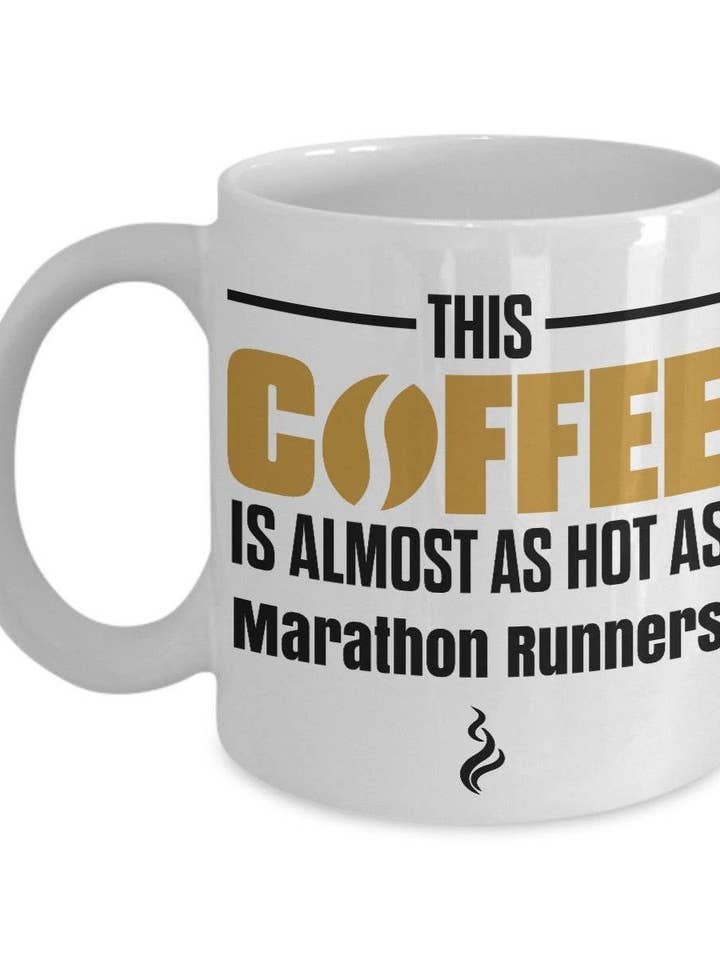 Gift For Marathon Runner, Marathon Runner Coffee Mug for wholesale by CustomHappy
