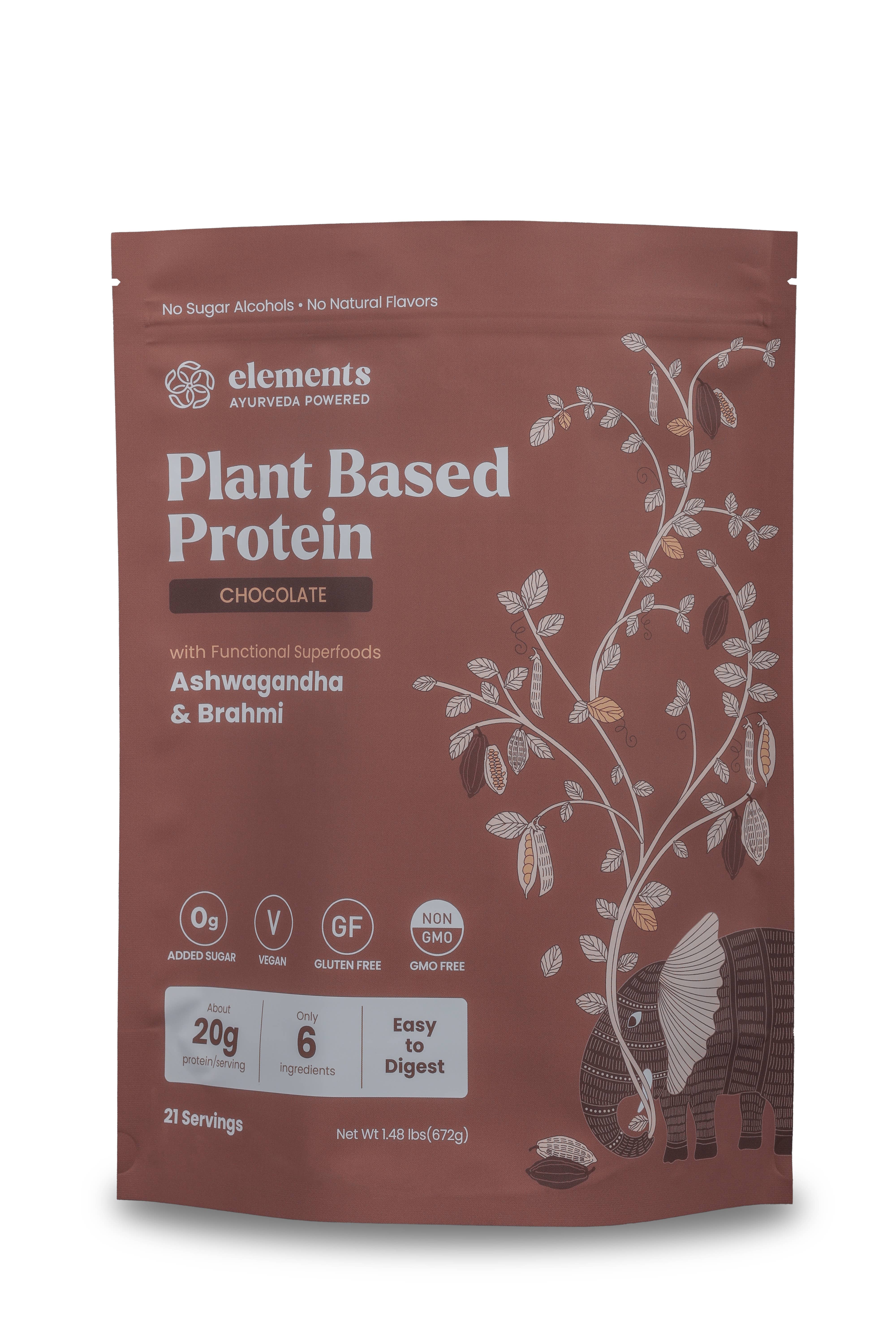 Elements Truffles – Großhandel Protein-/Superfood-Pulver – Pflanzenbasiertes Proteinpulver: Schokolade (21 Portionen)0