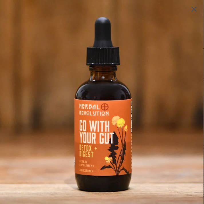 Herbal Revolution Farm + Apothecary - Wholesale Tincture - Go With Your Gut: Detox, Digestive, Liver Support Elixir