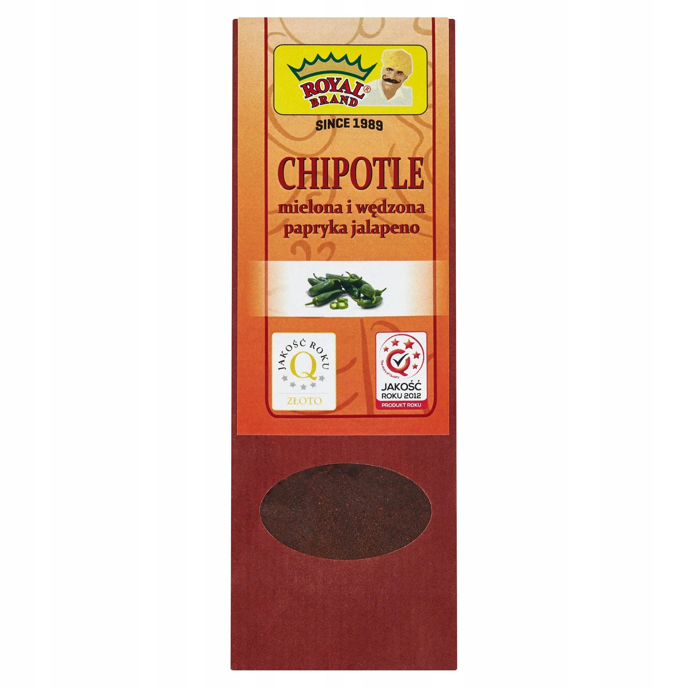 Royal Brand - Wholesale Dried Spice - Chili Chipotle, Papryka Mielona i Wędzona Chili Jalapeno, 40 G0