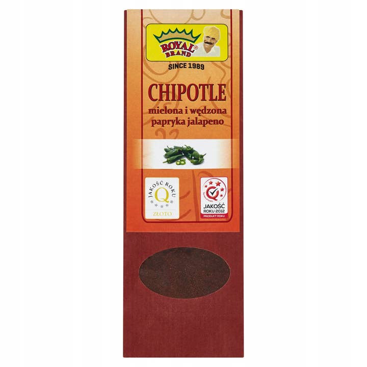Royal Brand - Wholesale Dried Spice - Chili Chipotle, Papryka Mielona i Wędzona Chili Jalapeno, 40 G