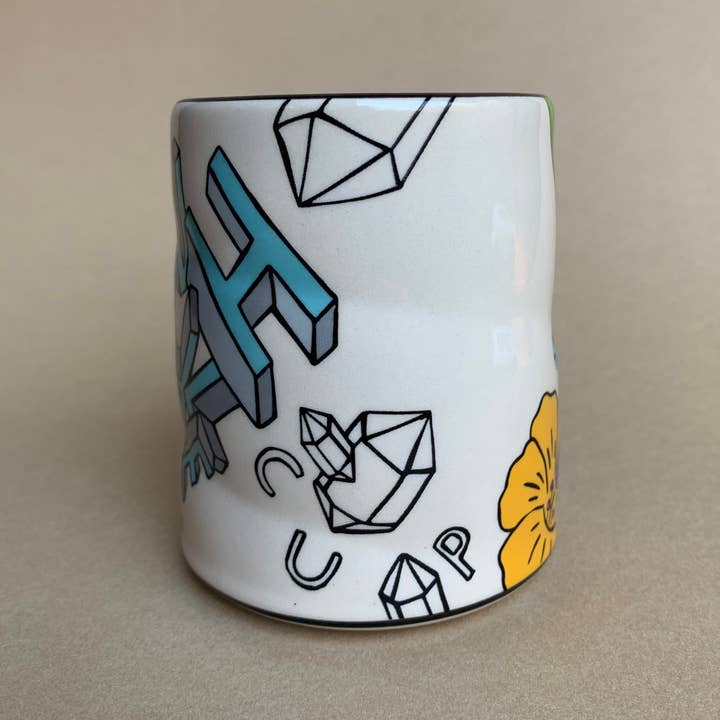 The Bowl Maker - Wholesale Drinking Glass/Cup - Lucky Whale Cup - Large