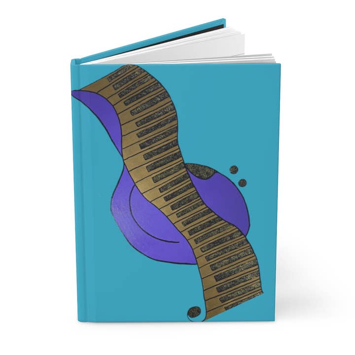 Writing Journal "Love of Music" for wholesale by Roxy Wuz Here Art