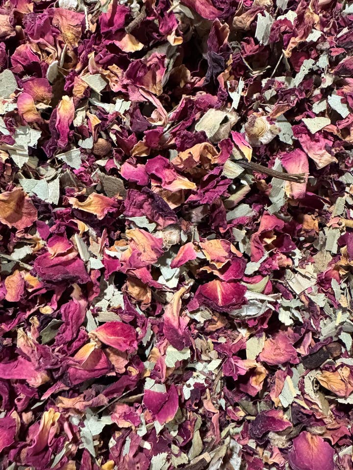 Warm Rose Tisane for wholesale by High Vibe Herbals