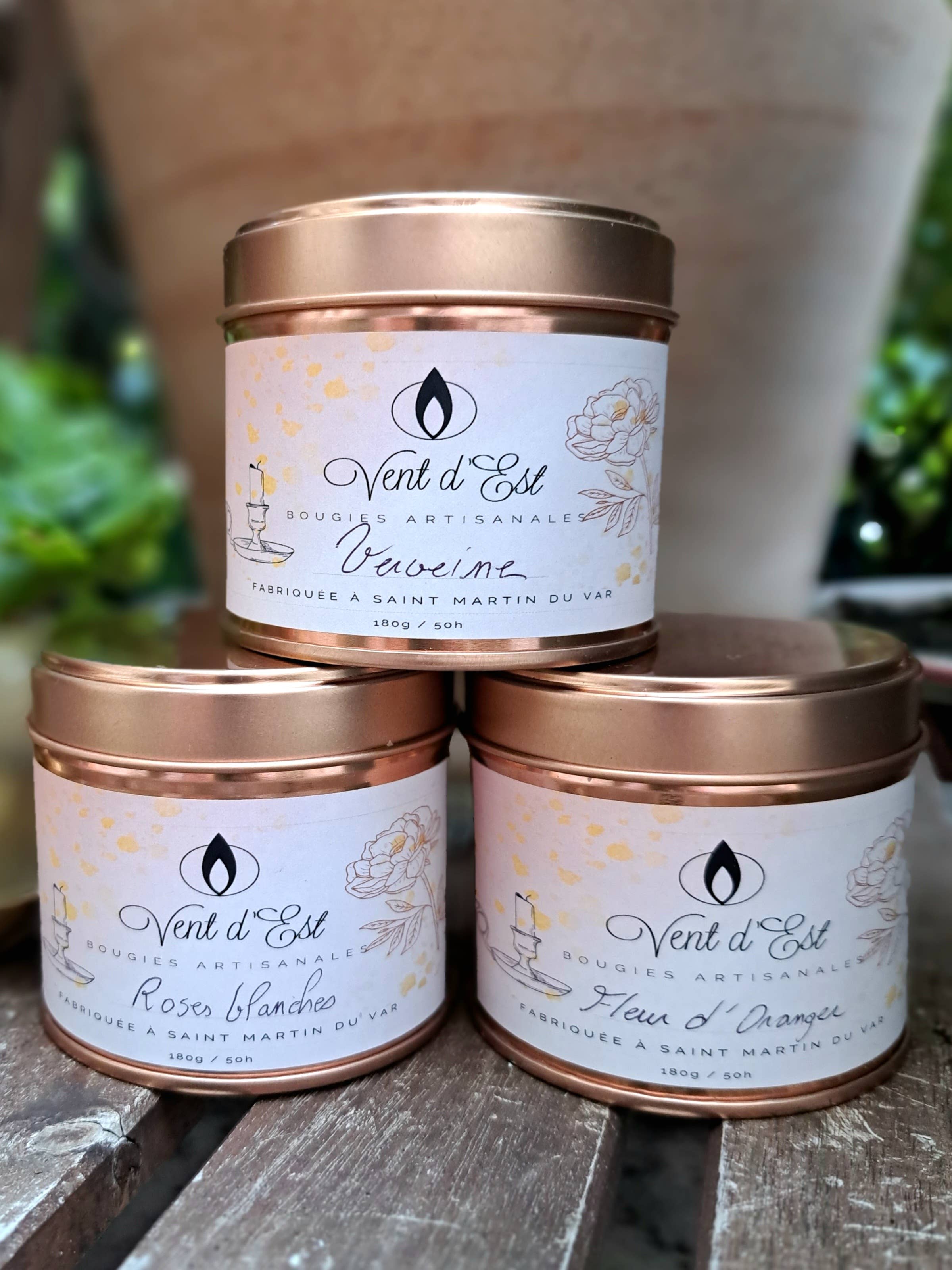 Bougies Vent d'Est - Wholesale Travel Candles - 40 Fragrance Candles2