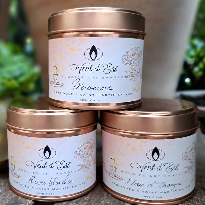 Bougies Vent d'Est - Wholesale Travel Candles - 40 Fragrance Candles2
