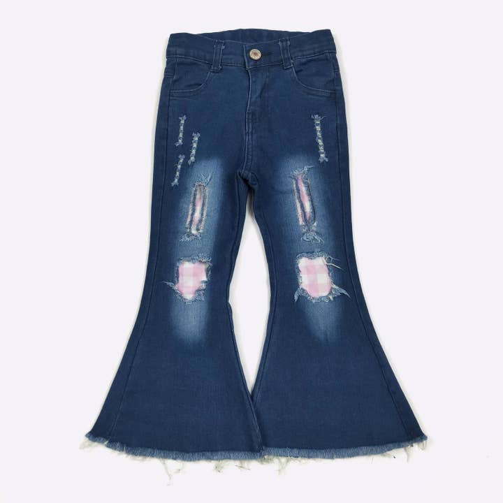 Clover Cottage - Wholesale Top & Pant Set - Kids - Snowglobe & Santa Girls Set3