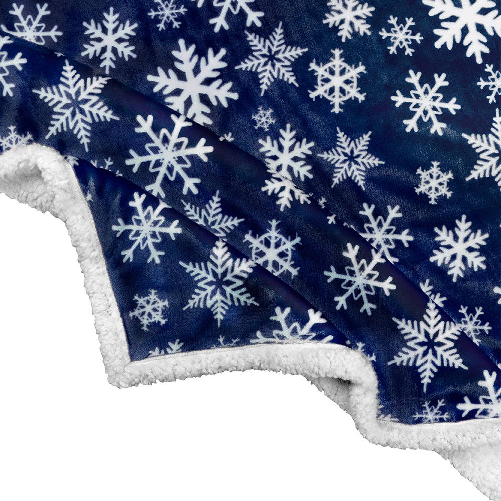 Pavilia - Vente Plaids - Plaid sherpa de Noël réversible21