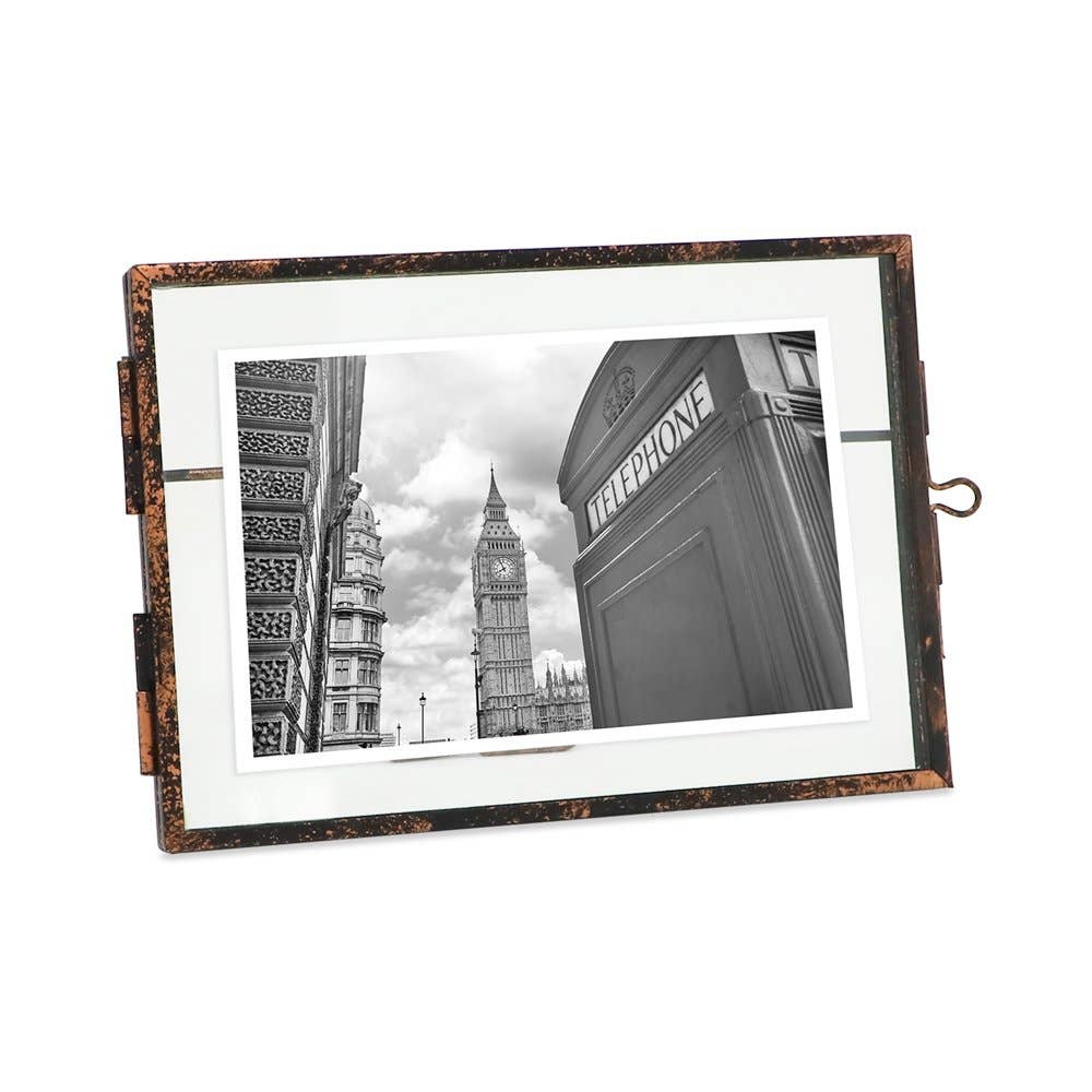 Isaac Jacobs International - Wholesale Picture Frame - Isaac Jacobs Metal Floating Picture Frame w/ Locket Closure8