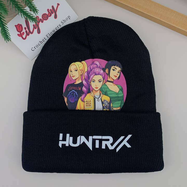 Lilyrosy(Duty free) - Wholesale Beanie - Kids - K-POP Demon Hunters Custom Knit Beanie,Adult & Kids Friendly20