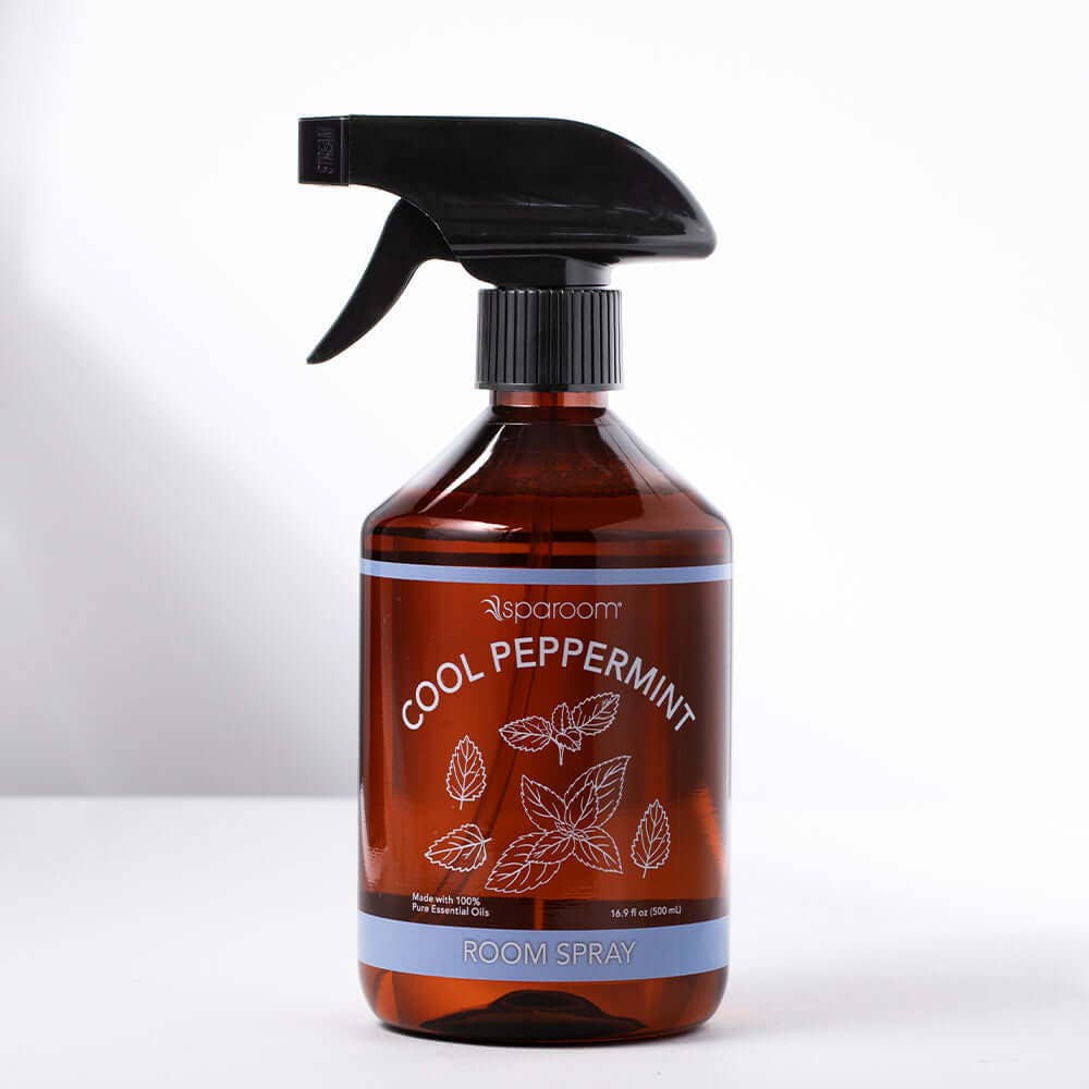 Sparoom - Wholesale Room & Linen Spray - Cool Peppermint - Therapy Essential Oil Room Spray, 16.9oz0
