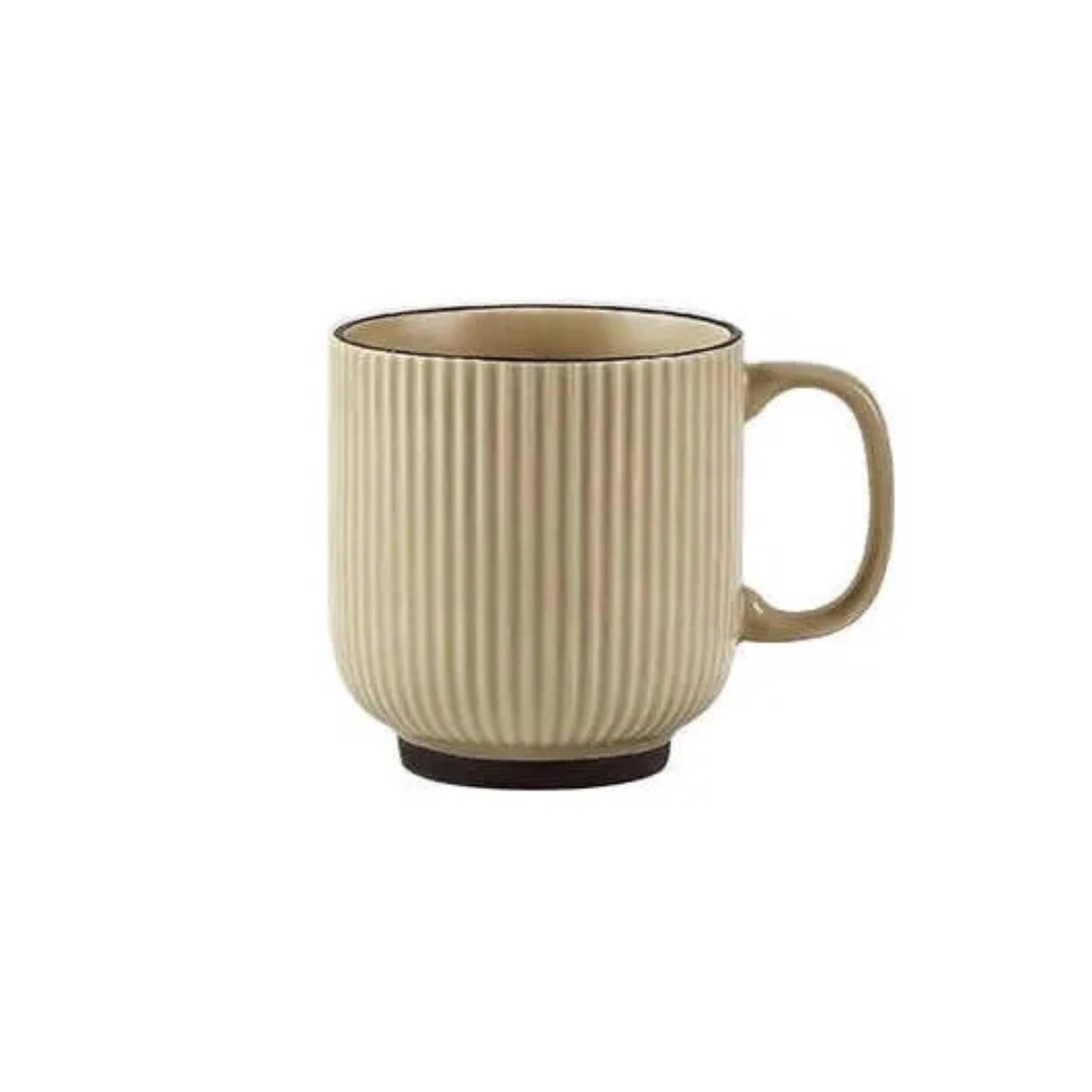 The Arinna Collection LLC - Wholesale Coffee Mug - Coffee Mug with Striped Modern Vintage Nordic Style-12 oz 4