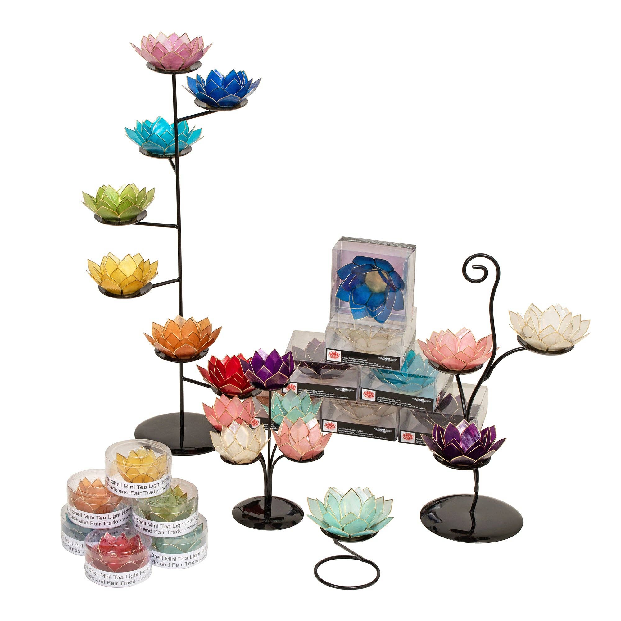 Om Gallery - Wholesale Candle Holder - Stand - Chakra Spiral2