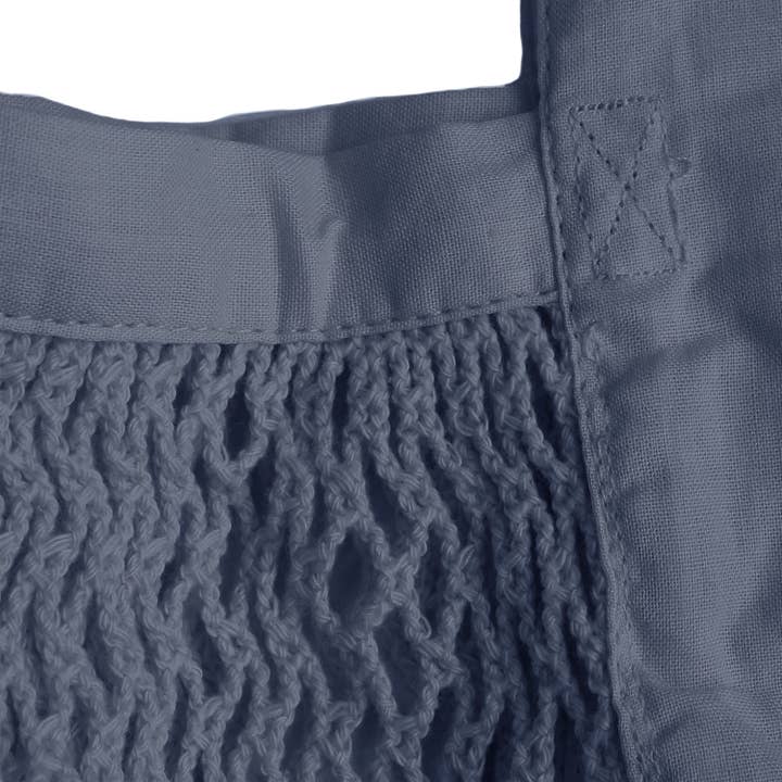 The Organic Company - Wholesale Grocery/Shopping Bag - Net shoulder bag - Gray blue2