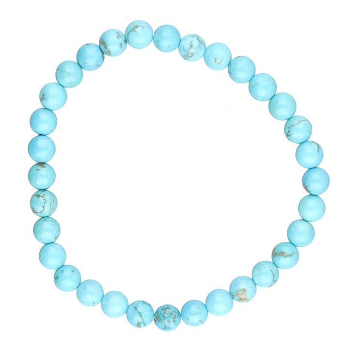 Vives de la Cortada S.L - Venta al por mayor Pulseras de cuentas de oración - Pulsera de Turquenita 6mm