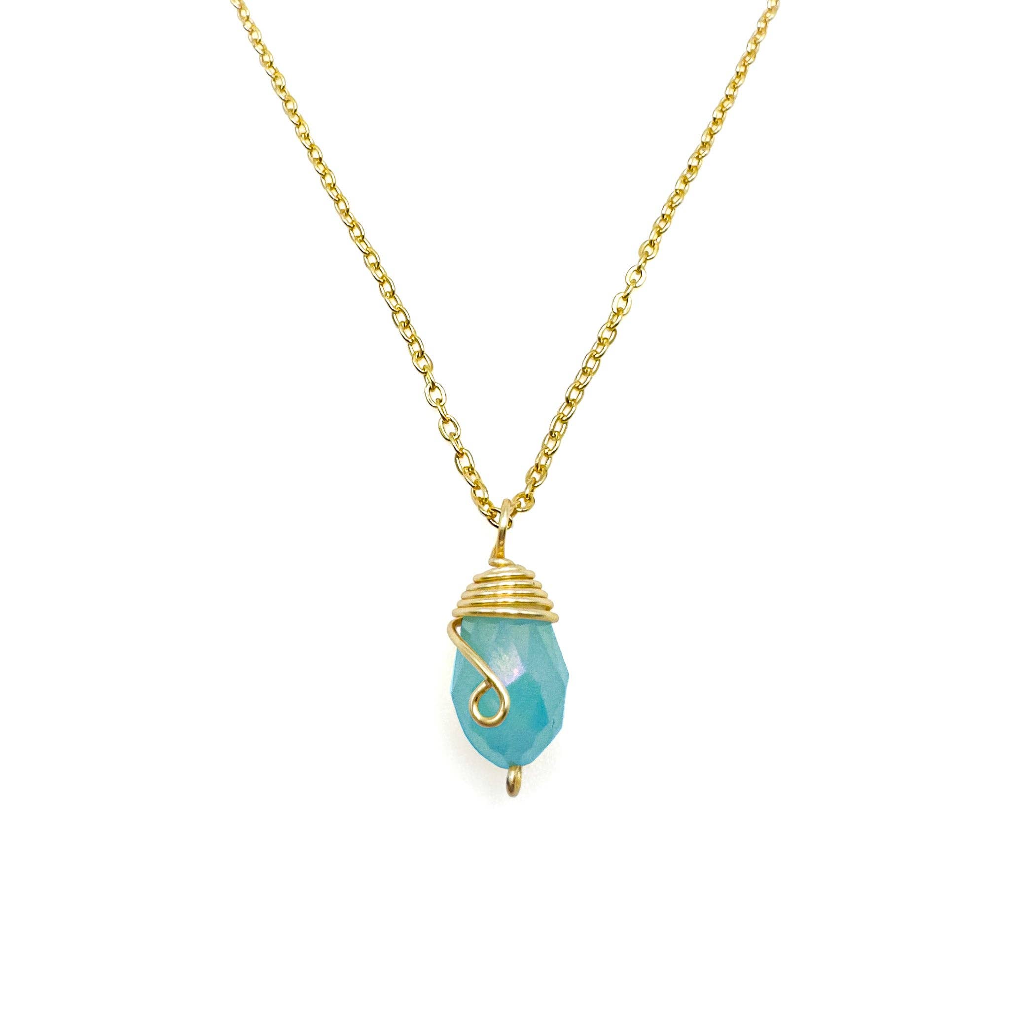 Alegria Accessories Inc. - Wholesale Pendant/Charm Necklace - Gold Birthstone necklace2