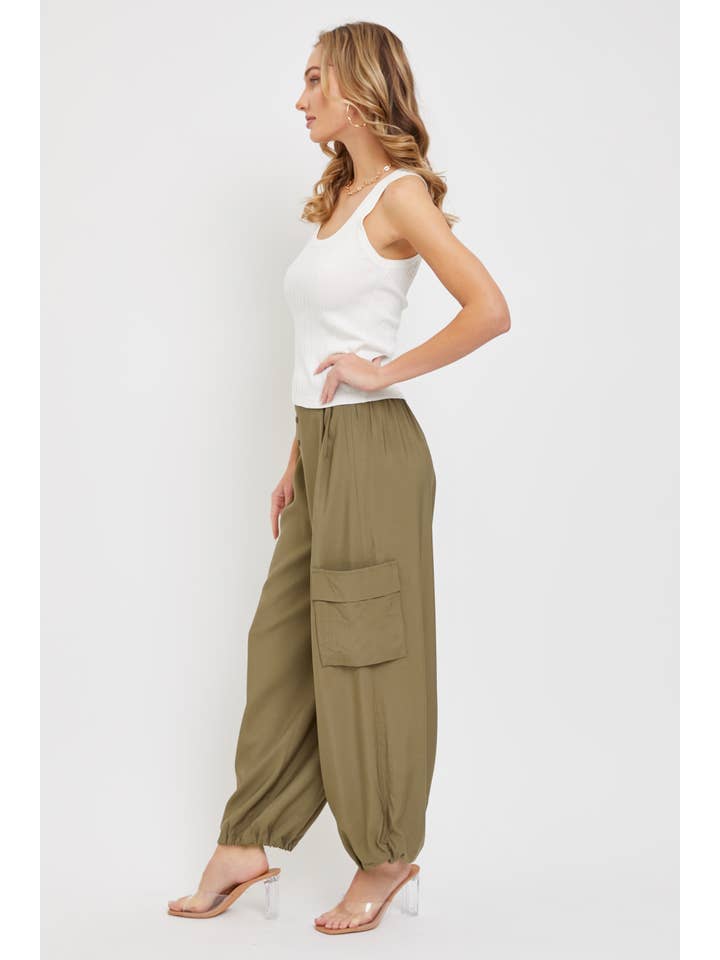 Sweet Lovely by Jen - Wholesale Lounge Sweatpants/Joggers - Women's - BOHO FEELS FLOWY LOOSE FIT JOGGER PANTS8