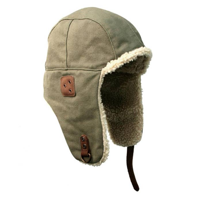 REMOVED BRAND - Wholesale Beanie - Unisex - Aviator winter hat | Warm pilot hat lined with teddy fur2