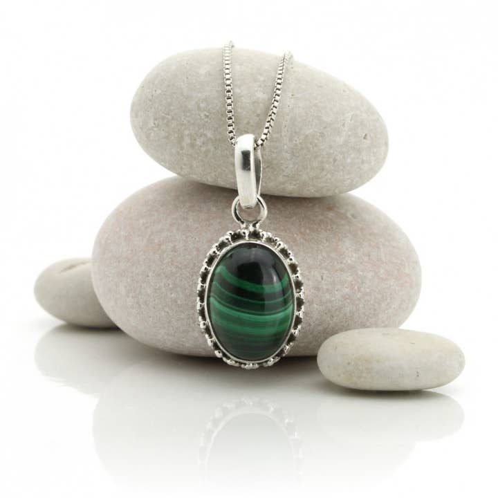 UniArt - Wholesale Pendant/Charm Necklace - Kanda Pendant, Gems in Sterling Silver1